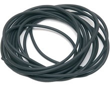 Κορδόνι λαστιχένιο μαύρο ρολό 100 m.  Διακοσμητικά Κορδόνια - Λάστιχα