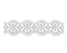 Δαντέλα αυτοκόλλητη λουλούδια 2 m  Αυτοκόλλητα Χειροτεχνίας