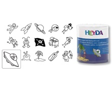 Σφραγίδες πειρατές και αστροναύτες σετ 15 τεμαχίων  Στάμπες και Σφραγίδες Χειροτεχνίας