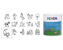 Σφραγίδες άλογα και φάρμα σετ 15 τεμαχίων  Στάμπες και Σφραγίδες Χειροτεχνίας