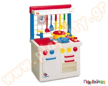 Παιδική Κουζίνα Λευκή Dantoy  Παιδικές Κουζίνες - Ψυγεία - Πλυντήρια