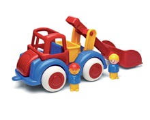 Φορτωτής με 2 φιγούρες 25 cm  Άθραυστα Παιδικά Οχήματα