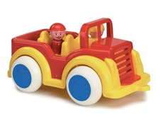 Τζιπ με 2 φιγούρες 25 cm  Άθραυστα Παιδικά Οχήματα