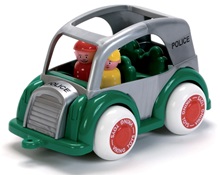 Αστυνομικό όχημα με 2 φιγούρες 25 cm  Άθραυστα Παιδικά Οχήματα