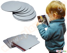 Καθρεφτάκια 10 cm (Σετ 8 Κυκλικά και Τετράγωνα)  Αύθραστα Καθρεφτάκια - Καθρέφτες