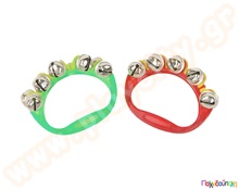 Κουδουνίστρα πλαστική με 10 κουδουνάκια  Κουδουνάκια - Κουδουνίστρες