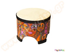 Τύμπανο δαπέδου με φυσική μεμβράνη  Ταμπουρίνα - Ντέφια - Πιατίνια