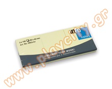 Αυτοκόλλητα χαρτιά σημειώσεων κίτρινα  Αναλώσιμα