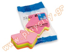 Αυτοκόλλητα χαρτιά σημειώσεων (σχήμα βέλους) 200 φύλλων  Αναλώσιμα
