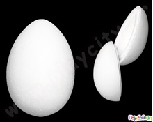 Διακοσμητικά από Φελιζόλ Αυγά Ανοιγόμενα (15.5) εκ.  Διακοσμητικά από Φελιζόλ