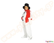 Στολή Χιονάνθρωπος  Στολές Αποκριάς - Χριστουγέννων - Εορτών