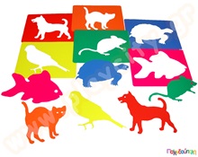 Στένσιλ και μοτίφια κατοικίδια  Στένσιλ