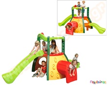 Πλαστικό Σύστημα Παιχνιδιού Διώροφο κέντρο δραστηριοτήτων Evergreen Little Tikes  Συστήματα Παιδικής Χαράς