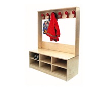 Ξύλινη Κρεμάστρα και Παπουτσοθήκη  Κρεμάστρες - Παπουτσοθήκες