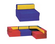 Σειρά αποκάλυψη - Καναπεδάκι μεσαίο  Μαλακές Γωνιές Νηπιαγωγείων