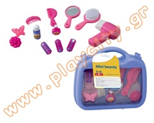 Βαλιτσάκι ομορφιάς mini με 12 αξεσουάρ  Παιδικά Μαγαζάκια - Πάγκοι Εργασίας