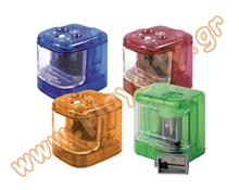 Ξύστρα αυτόματη μπαταρίας + δώρο ξύστρα ανταλλακτικό  Ξυλομπογιές