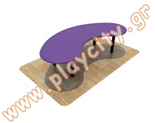 Τραπέζι νηπίων ελλειπτικό  Πλαστικά Παιδικά Τραπεζάκια