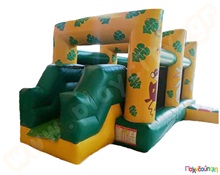 Φουσκωτό Παιχνίδι Περιπέτεια στη ζούγκλα (με 1 blower)  Φουσκωτά Παιχνίδια σε Προσφορά