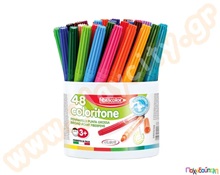 Μαρκαδόροι χοντροί Coloritone  Μαρκαδόροι