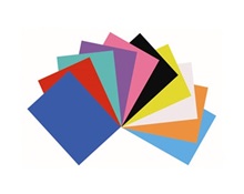 Αφρώδη φύλλα (30x43) cm σετ 10 χρωμάτων  Αφρώδες Υλικό Χειροτεχνίας