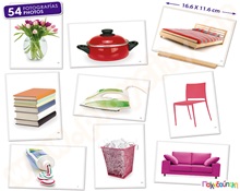 Εκπαιδευτικό Παιχνίδι 54 φωτογραφίες με αντικείμενα σπιτιού  Εκπαιδευτικά Παιχνίδια Γνώσεων