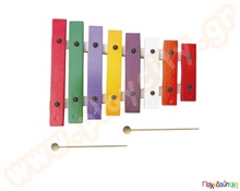 Ξυλόφωνο διατονικό με 8 νότες και 2 μπαγκέτες  Μεταλλόφωνα - Ξυλόφωνα