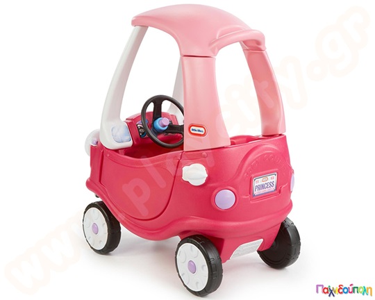Πλαστικό αυτοκίνητο Ευχάριστο Princess Pink Coupe Little Tikes