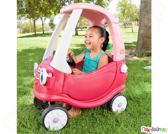 Πλαστικό αυτοκίνητο Ευχάριστο Princess Pink Coupe Little Tikes