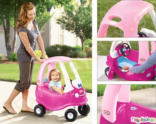 Πλαστικό αυτοκίνητο Ευχάριστο Rosy Coupe Little Tikes