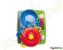 Παιδική Εστία Μαγειρικής Μίνι με κουζινικά  Παιδικές Κουζίνες - Ψυγεία - Πλυντήρια