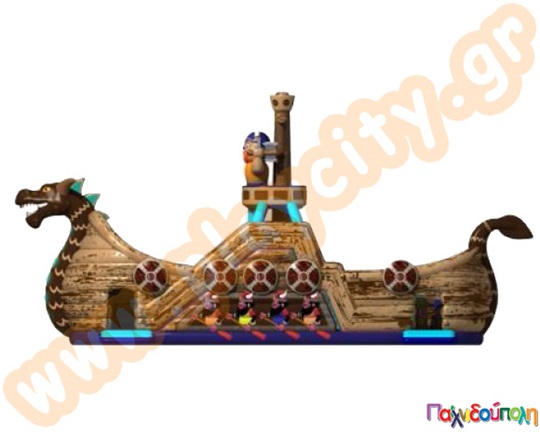 Φουσκωτό Παιχνίδι Θαλάσσιος Δράκος (με 4 blowers)