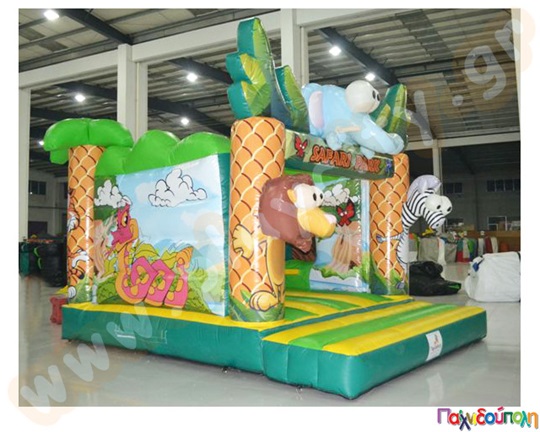 Φουσκωτό Παιχνίδι Άγρια Ζώα (με 1 blower)