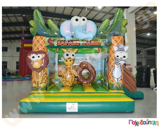 Φουσκωτό Παιχνίδι Άγρια Ζώα (με 1 blower)