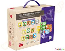 Εκπαιδευτικό Παιχνίδι Φτιάξε κλασσικά παραμύθια με εικονογράμματα και ζάρια  Εκπαιδευτικά Παιχνίδια Ήχων