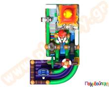 Φουσκωτό Παιχνίδι Η Φωλιά των Πειρατών (με 3 blowers)  Φουσκωτά Τσουλήθρες