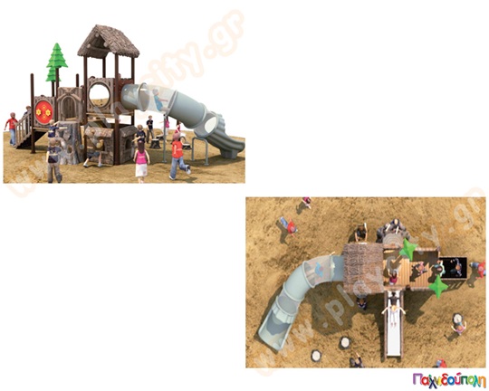 Κέντρο Παιδικής Χαράς Παιχνίδι στο Δάσος