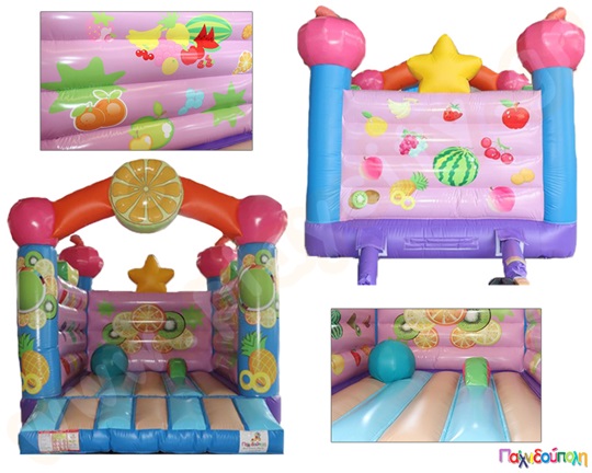 Φουσκωτό Παιχνίδι Φρουτοποιία (με 1 blower)