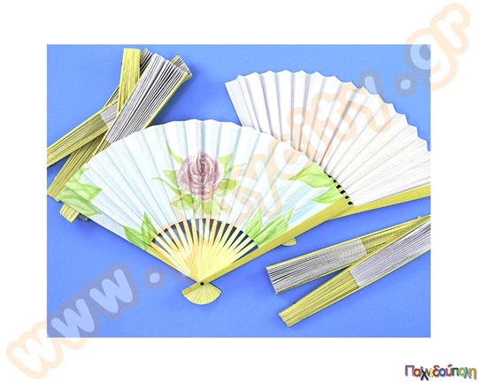 Βεντάλιες για διακόσμηση 12 τεμάχια