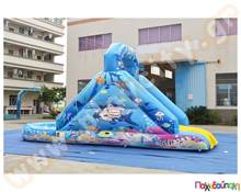 Φουσκωτή Νεροτσουλήθρα Θαλάσσιος Κόσμος (με 1 blower)  Φουσκωτές Νεροτσουλήθρες