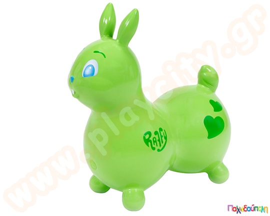 Raffy το Φουσκωτό Kουνελάκι πράσινο