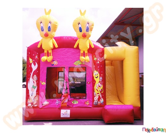 Φουσκωτό Παιχνίδι Τουίτι στη Χώρα του Παραμυθιού (με 1 blower)