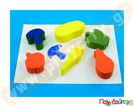 Σφραγίδες λαχανικά 6 τεμάχια