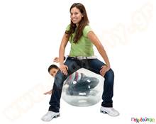 Μπάλα γυμναστικής διάφανη 75 εκ.  Μπάλες Γυμναστικής - Φυσιοθεραπείας