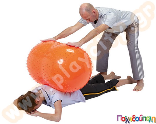 Μπάλα γυμναστικής φυστίκι Senso Μήκος (80) εκ, Διάμετρος (50) εκ.