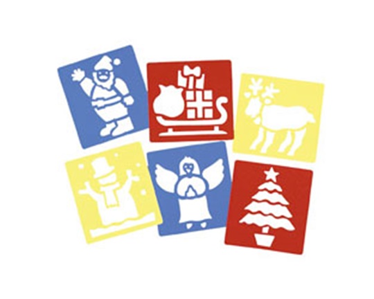 Στένσιλ Χριστουγεννιάτικα