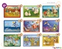 Σετ 9 παζλ Ζωικό Βασίλειο