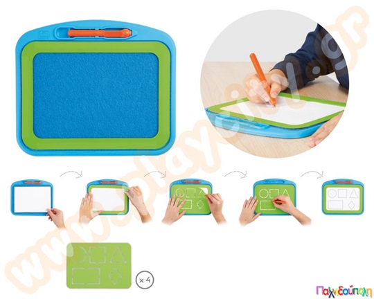 Σετ με 4 πίνακες προγραφής γράφω-σβήνω