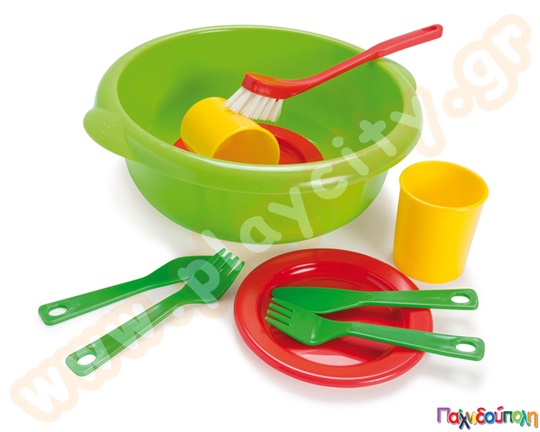 Σετ για πλύσιμο πιάτων 10 τεμάχια