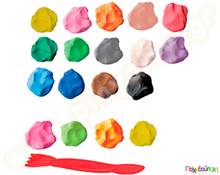 Πλαστελίνη Giotto Patplume σετ Κλασικά και Φωσφορούχα χρώματα  Πλαστελίνη Κατασκευών